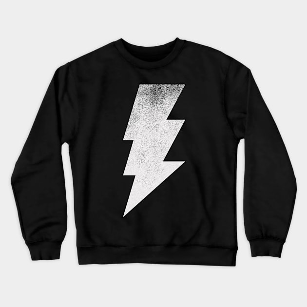 Lightning Bolt Crewneck Sweatshirt by Doc Multiverse Designs